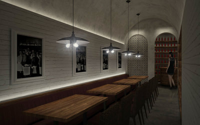 Bar and nightclub interior design 
